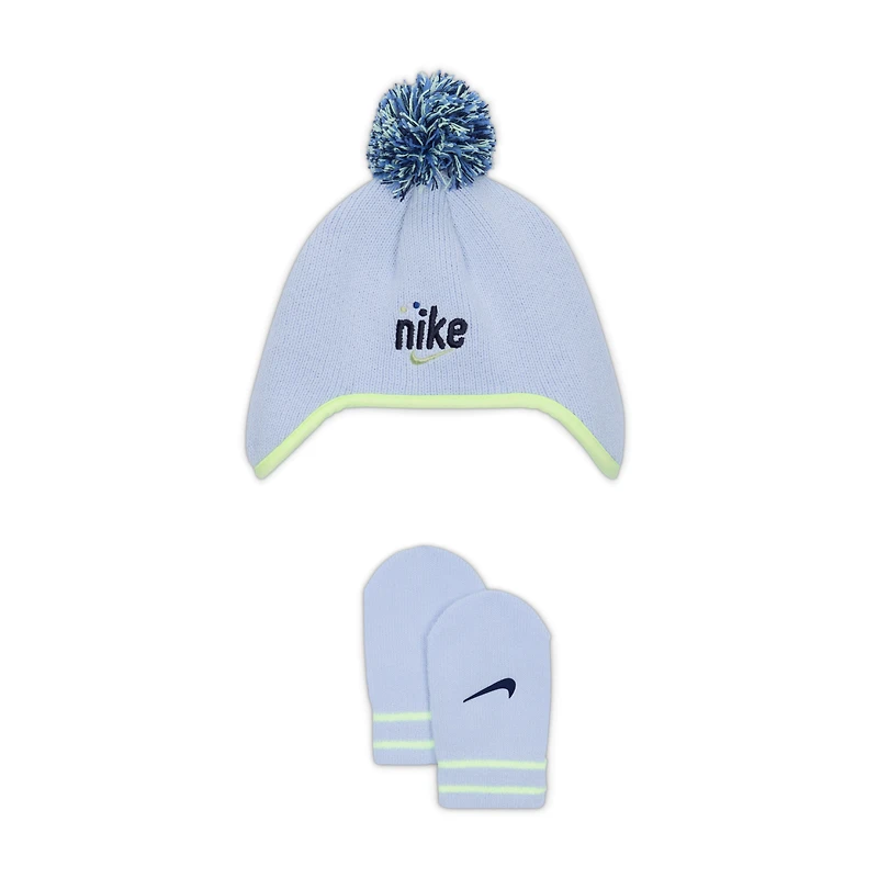 Nike Play For All Baby (12-24M) 2-Piece Peak Beanie Set