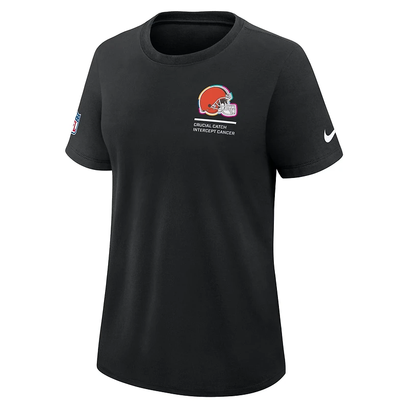 Cleveland Browns Crucial Catch Women's Nike Dri-FIT NFL T-Shirt