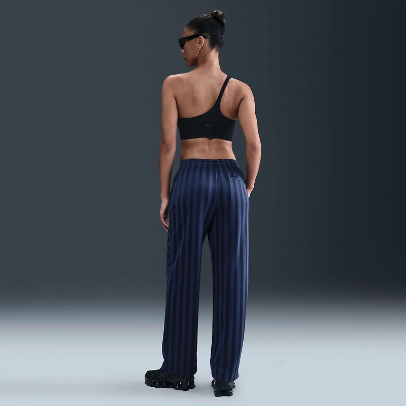 Nike Sportswear Women's Mid-Rise Loose Jacquard Striped Track Pants