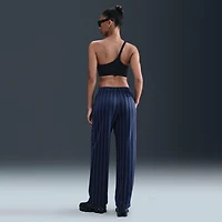 Nike Sportswear Women's Mid-Rise Loose Jacquard Striped Track Pants