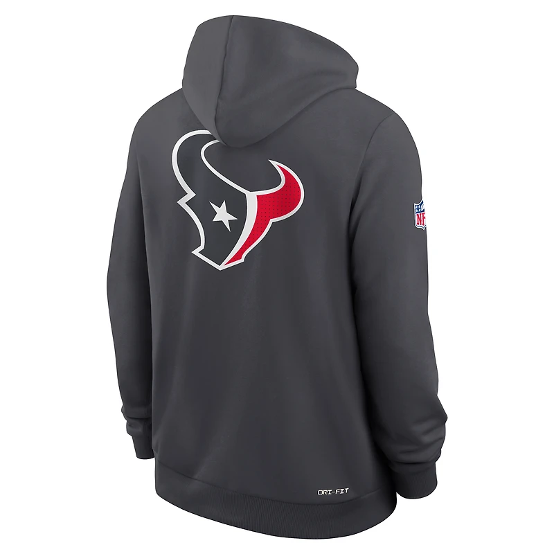 Houston Texans Utility Player Sideline Men's Nike Dri-FIT NFL Full-Zip Hoodie