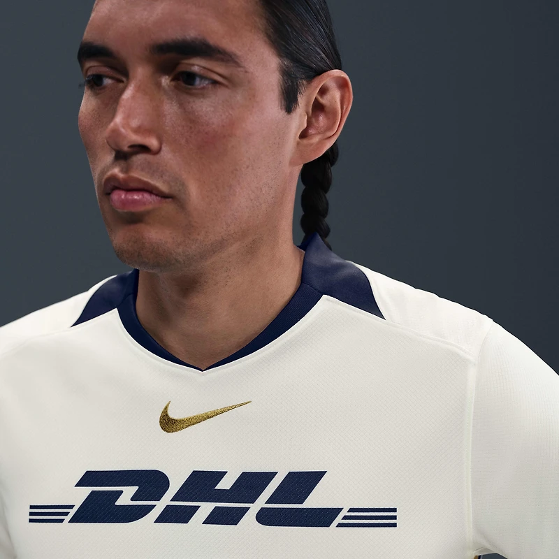 Pumas UNAM 2025/26 Stadium Home Men's Nike Dri-FIT Soccer Replica Jersey
