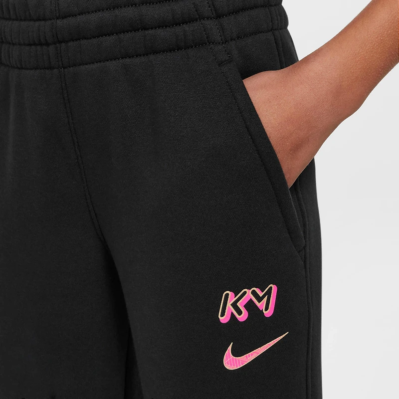 Kylian Mbappé Club Fleece Big Kids' Soccer Joggers