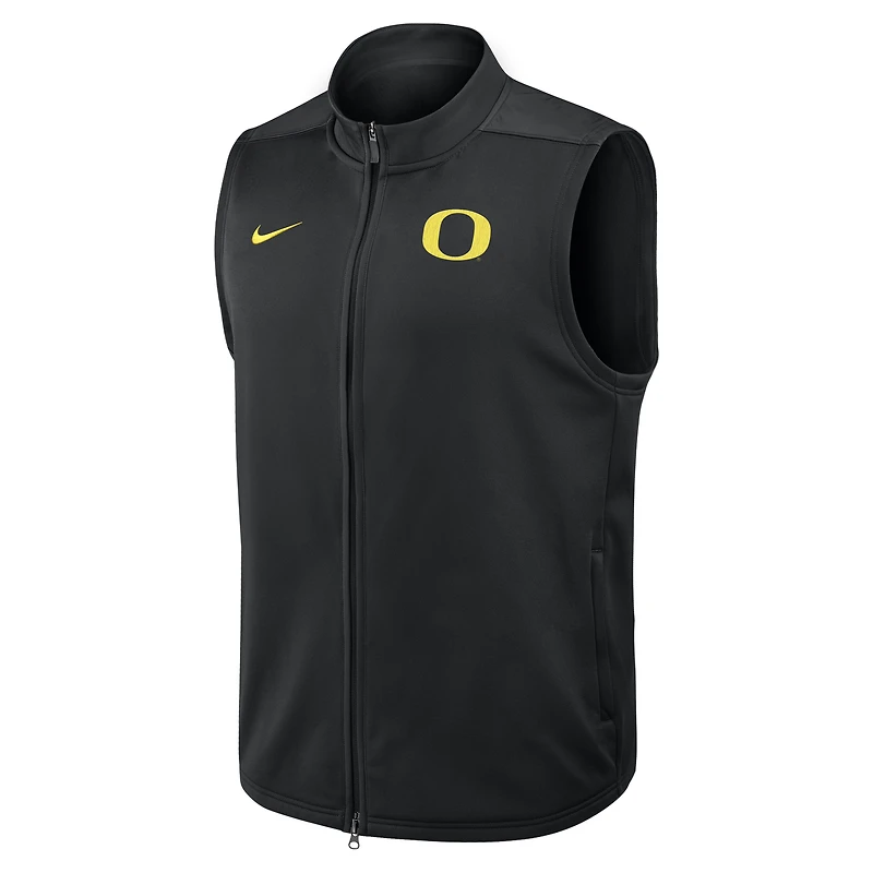 Oregon Victory Men's Nike Therma-FIT College Full-Zip Vest
