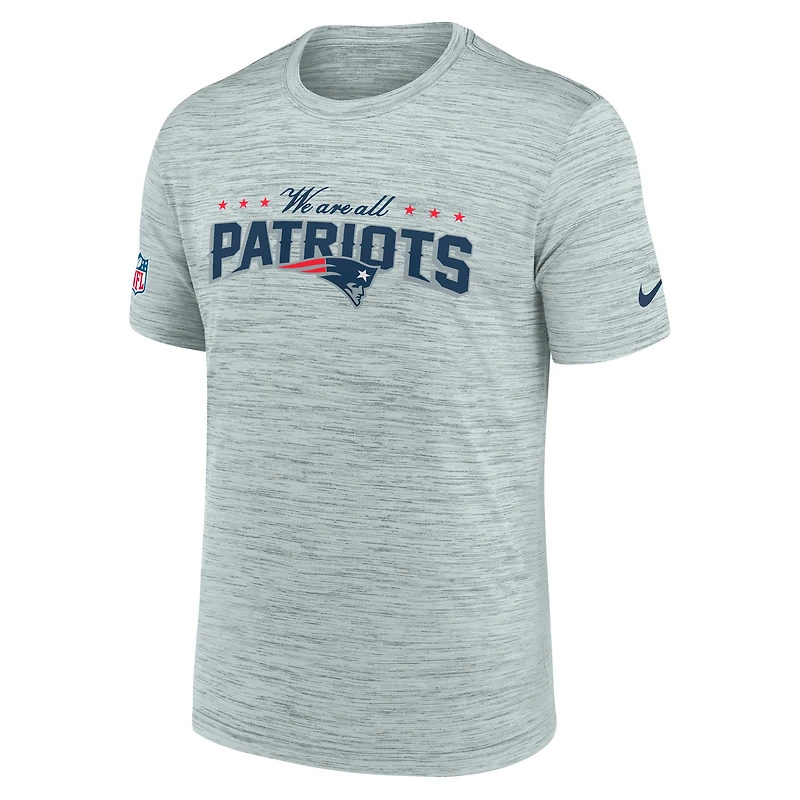 New England Patriots Rivalries Collection Sideline Velocity Men's Nike Dri-FIT NFL T-Shirt