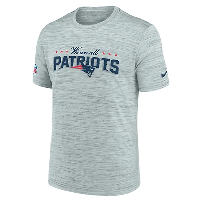 New England Patriots Rivalries Collection Sideline Velocity Men's Nike Dri-FIT NFL T-Shirt