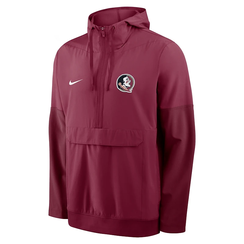 Florida State Anorak Men's Nike College 1/2-Zip Hooded Jacket