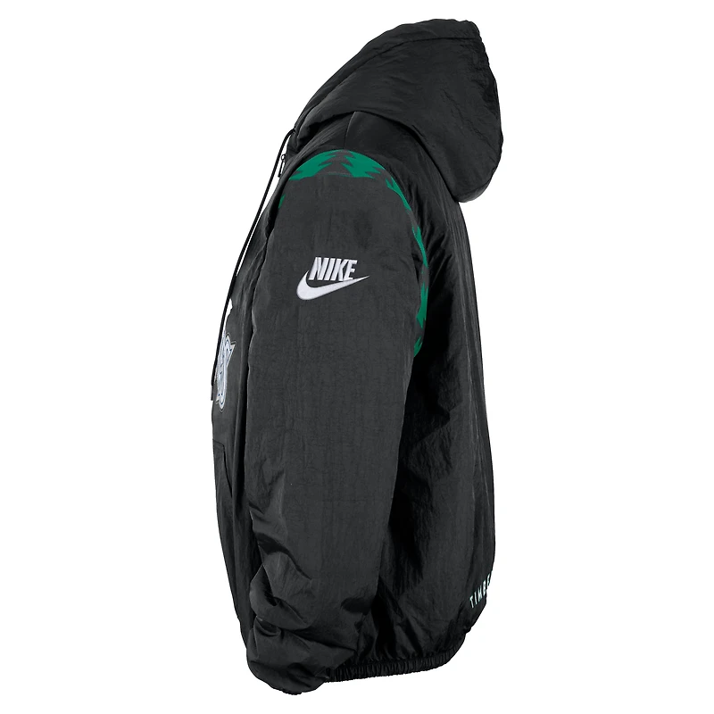 Minnesota Timberwolves Hardwood Clasics Men's Nike Therma-FIT NBA 1/2-Zip Hoodie