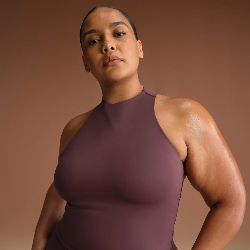 NikeSKIMS Matte Women's Mock-Neck Racerback Tank Top