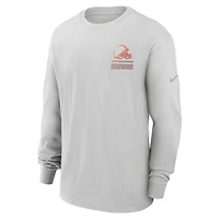 Cleveland Browns Essential Heavy Max90 Men's Nike NFL Long-Sleeve T-Shirt