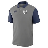 New York Yankees Cooperstown Victory Men's Nike Dri-FIT MLB Polo