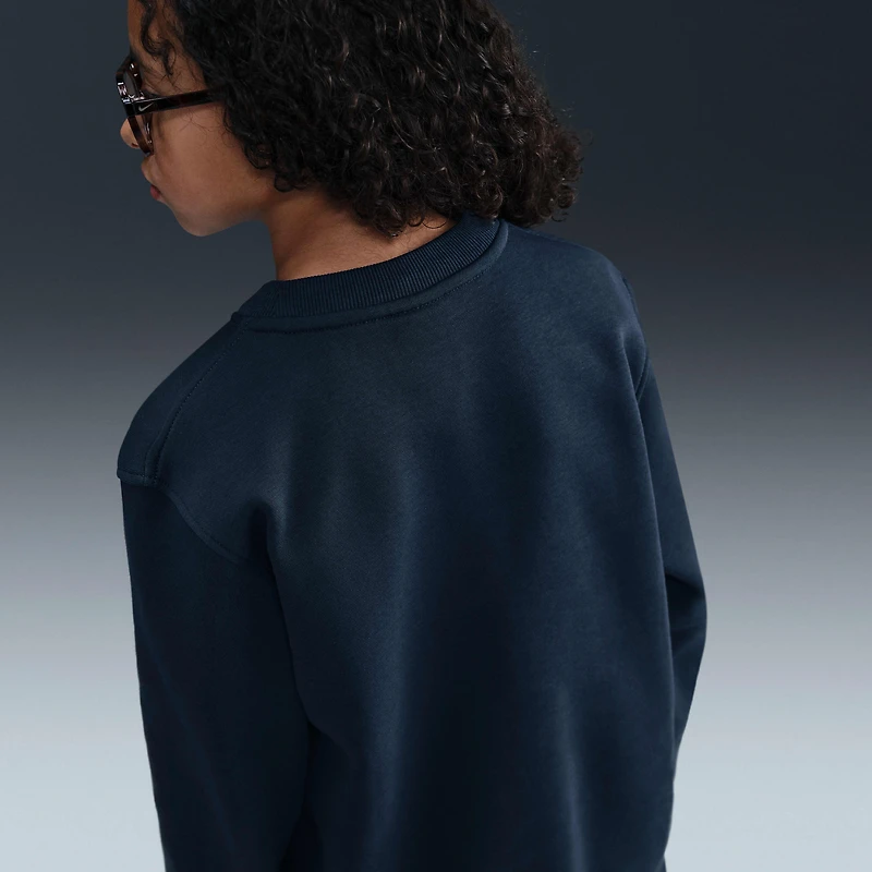 Nike Sportswear Club Fleece Big Kids' Crew-Neck Sweatshirt
