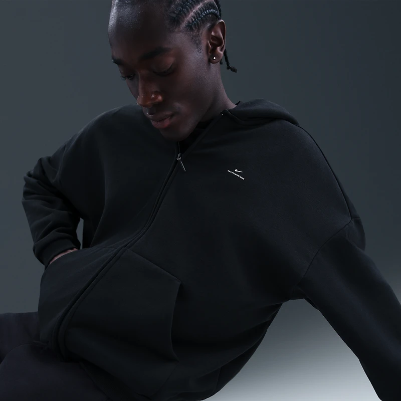 Nike Standard Issue Men's Therma-FIT Full-Zip Basketball Hoodie