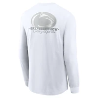 Penn State 2025 White Out Men's Nike College Long-Sleeve T-Shirt