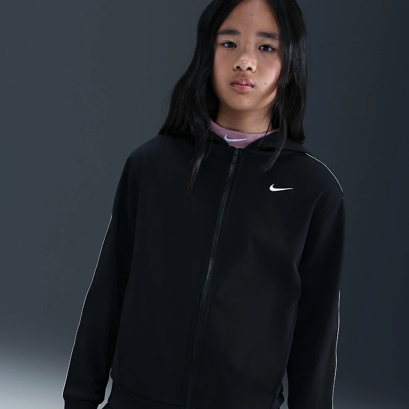 Nike Sportswear Club Big Kids' Dri-FIT Full-Zip Hoodie