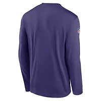 Minnesota Vikings Alt Legend Small Logo Men's Nike Dri-FIT NFL Long-Sleeve T-Shirt