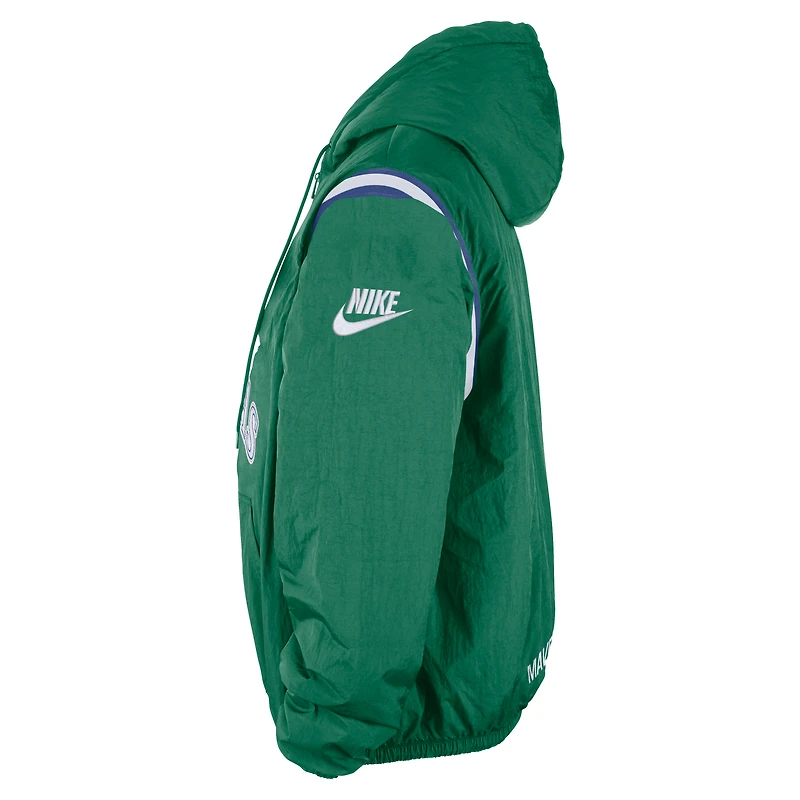 Dallas Mavericks Hardwood Clasics Men's Nike Therma-FIT NBA 1/2-Zip Hoodie