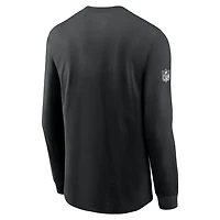 Indianapolis Colts Sideline Team Issue Men's Nike Dri-FIT NFL Long-Sleeve T-Shirt