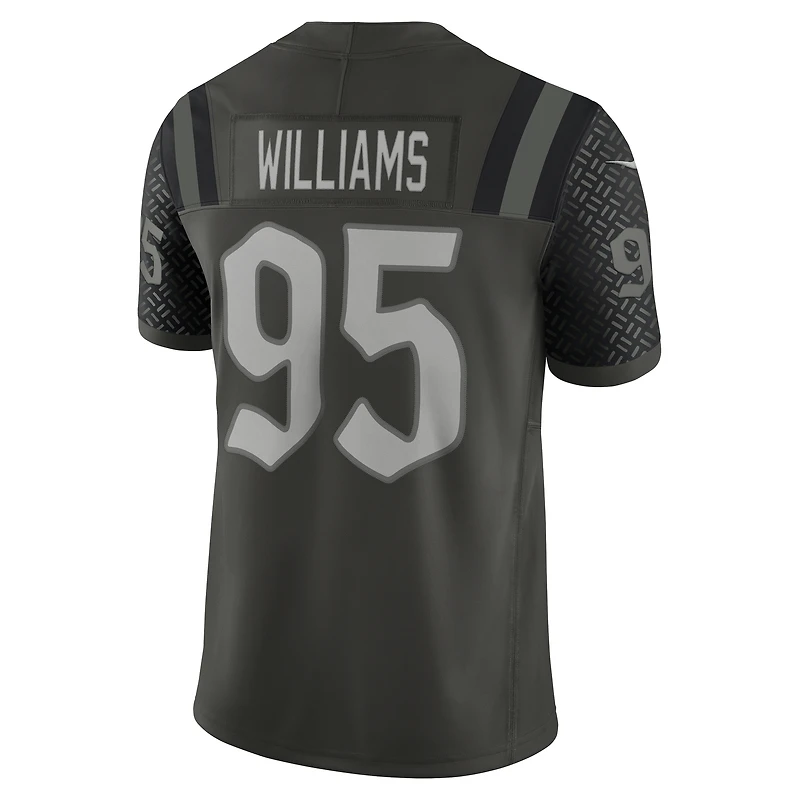 Sauce Gardner New York Jets Rivalries Collection Men's Nike Dri-FIT NFL Limited Jersey