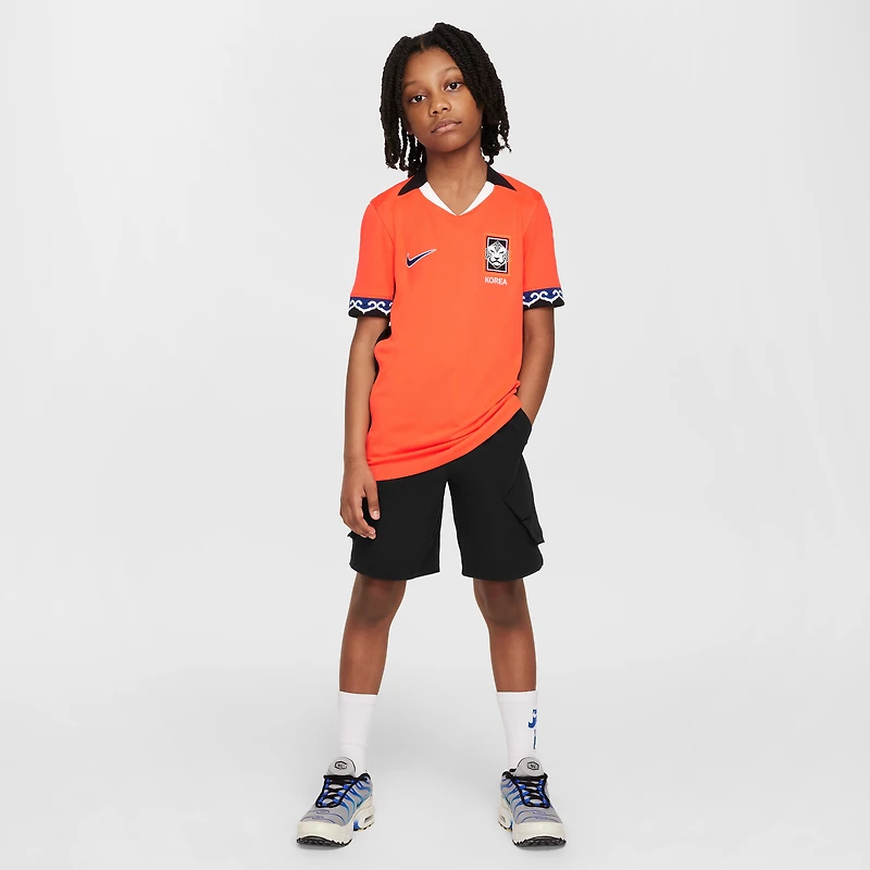 Korea 2025 Stadium Home (Women's Team) Big Kids' Nike Dri-FIT Soccer Replica Jersey