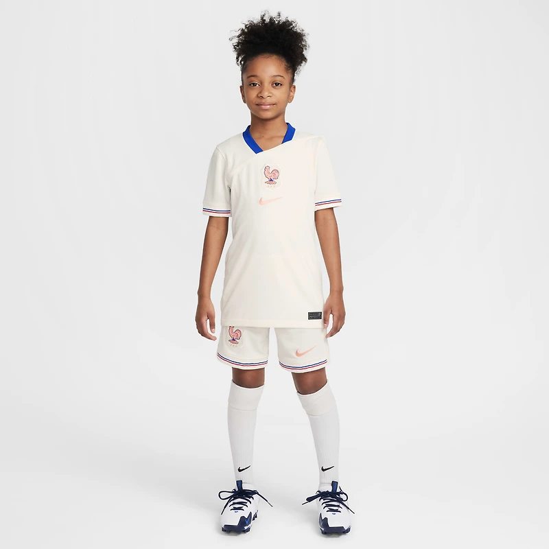FFF 2025 Stadium Away (Women's Team) Big Kids' Nike Dri-FIT Soccer Replica Jersey