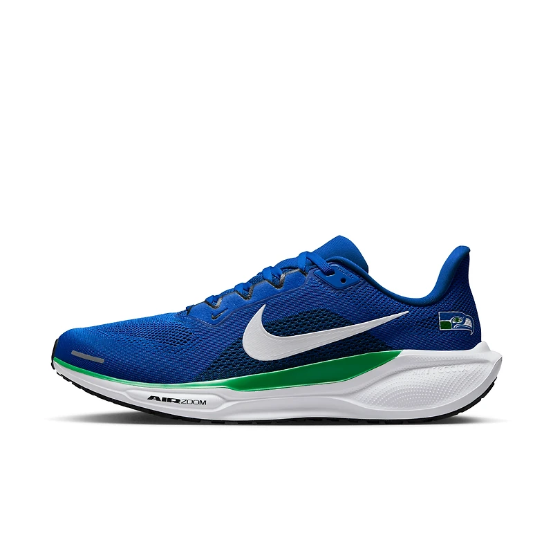 Seattle Seahawks Pegasus 41 Men's Nike NFL Road Running Shoes