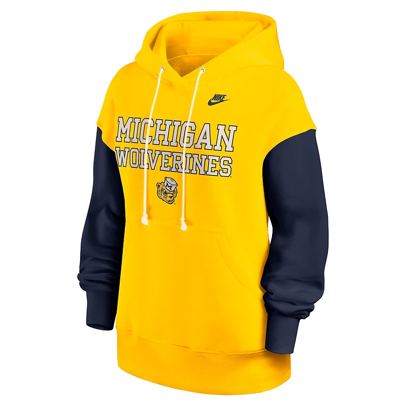 Michigan Legacy Phoenix Women's Nike College Pullover Hoodie