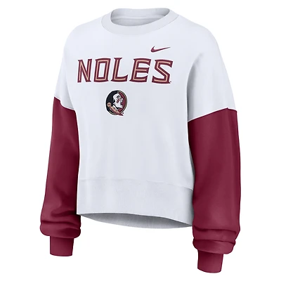 Florida State Seminoles Primetime Women's Nike College Pullover Crew