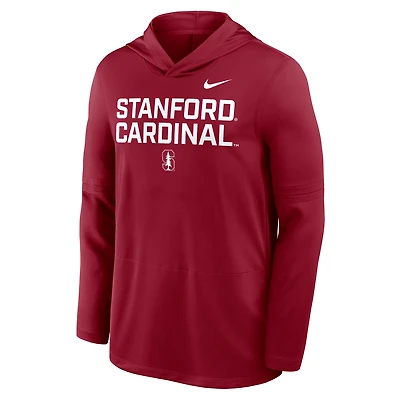 Stanford Sideline Men's Nike Dri-FIT College Long-Sleeve Hooded Top