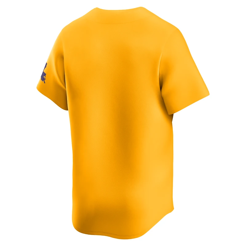 LSU Tigers Men's Nike College Limited Baseball Jersey