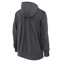 Baltimore Ravens Playbook Page Club Men's Nike NFL Full-Zip Hoodie
