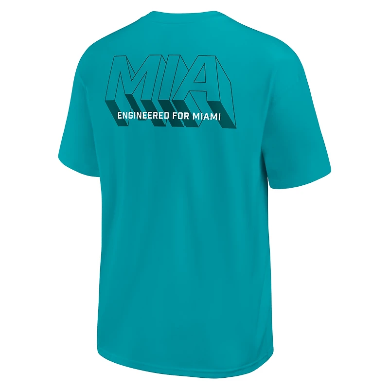 Miami Dolphins Dominate The Game Essential Max90 Men's Nike NFL T-Shirt