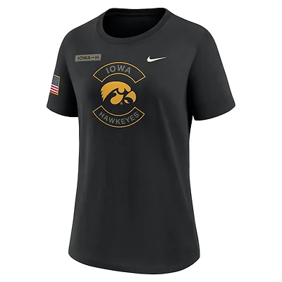 Iowa Military Appreciation Women's Nike Dri-FIT College T-Shirt