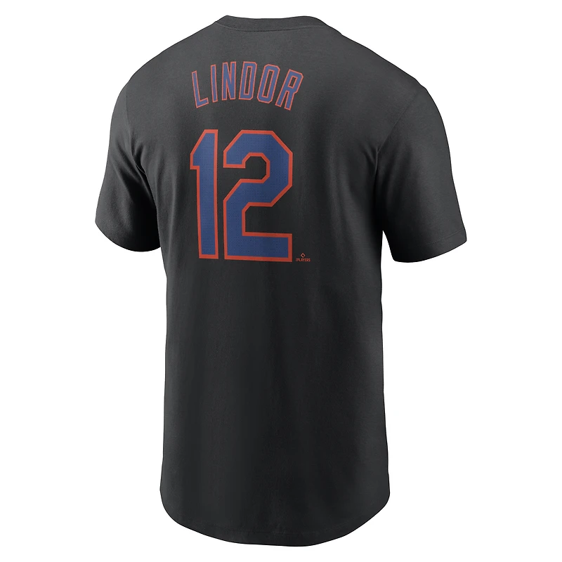 Francisco Lindor New York Mets Fuse Men's Nike MLB T-Shirt