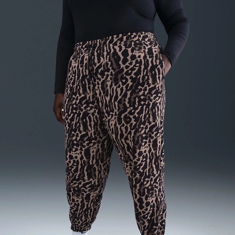 Nike Sportswear Phoenix Fleece Women's High-Waisted Oversized Printed Sweatpants