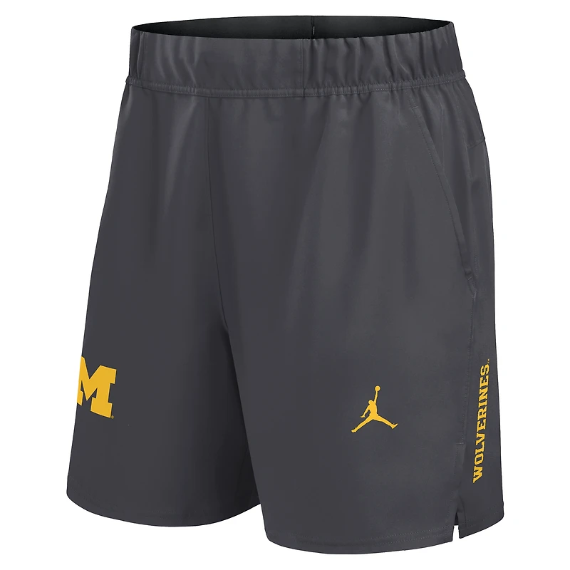 Michigan Primetime Victory Primary Logo Men’s Jordan Brand Dri-FIT College Shorts