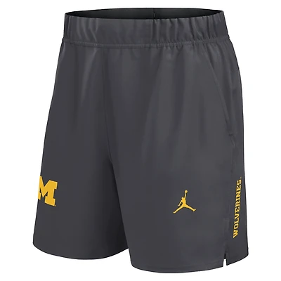 Michigan Primetime Victory Primary Logo Men’s Jordan Brand Dri-FIT College Shorts