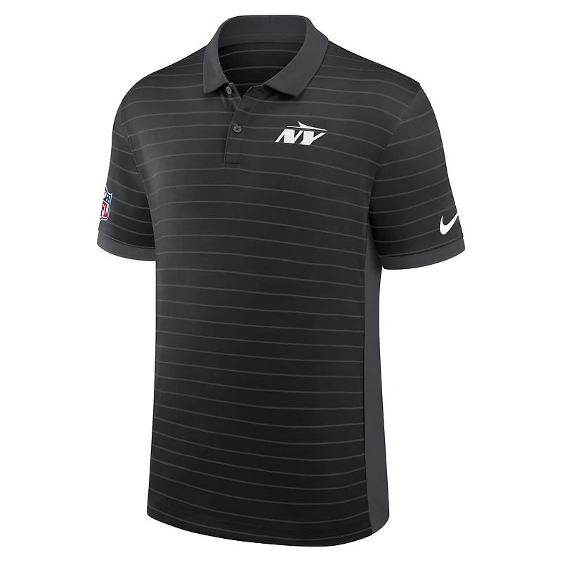 New York Jets Sideline Victory Stripe Men's Nike Dri-FIT NFL Polo
