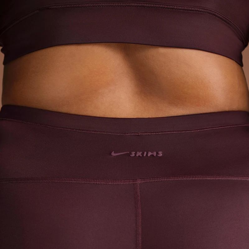 NikeSKIMS Shine Women's High-Waisted 17" Leggings with Drawcord