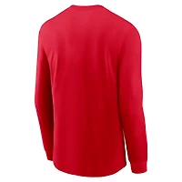 Ohio State Sideline Men's Nike Dri-FIT College Long-Sleeve T-Shirt