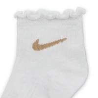 Nike Little Kids' Lettuce Welt Ankle Socks (6 Pairs)