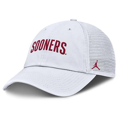 Oklahoma Primetime Campus Club Men's Jordan Brand College Trucker Adjustable Hat