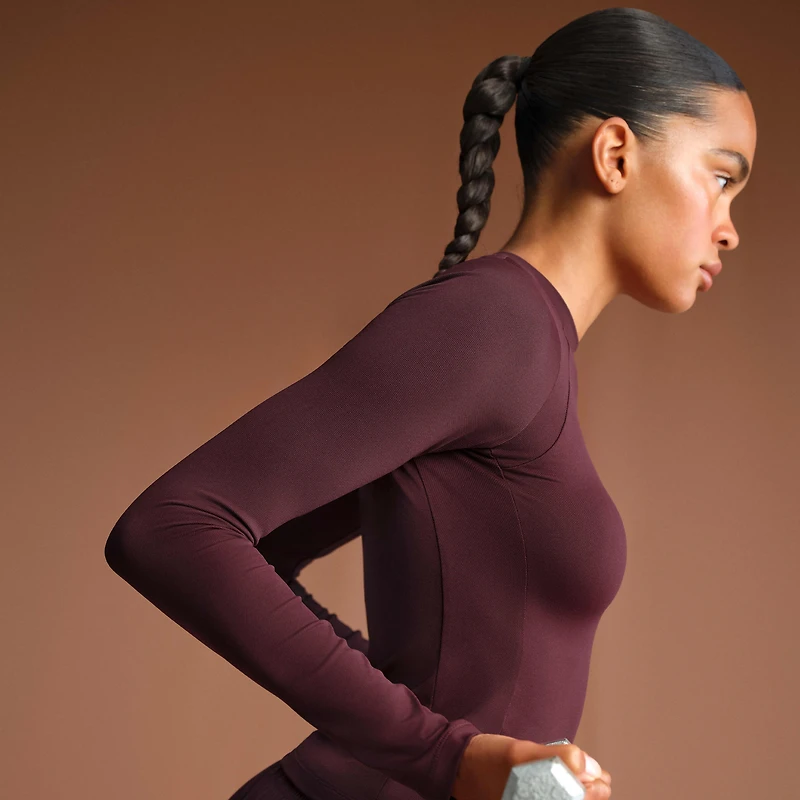 NikeSKIMS Airy Women's Long-Sleeve Crew-Neck Top
