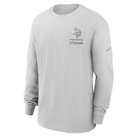 Minnesota Vikings Essential Heavy Max90 Men's Nike NFL Long-Sleeve T-Shirt