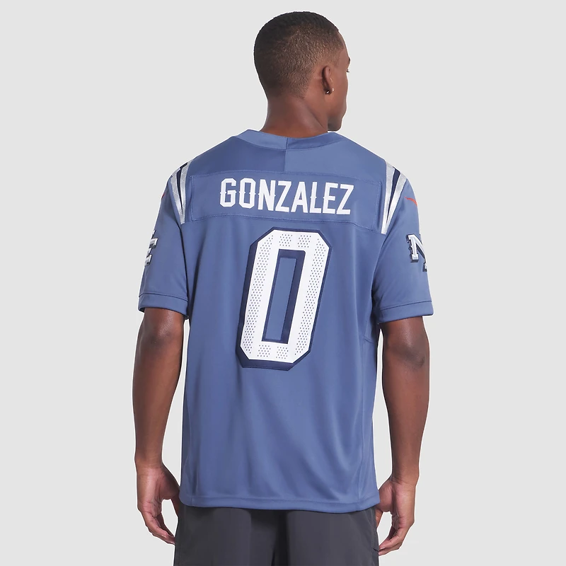 Rhamondre Stevenson New England Patriots Rivalries Collection Men's Nike Dri-FIT NFL Limited Jersey