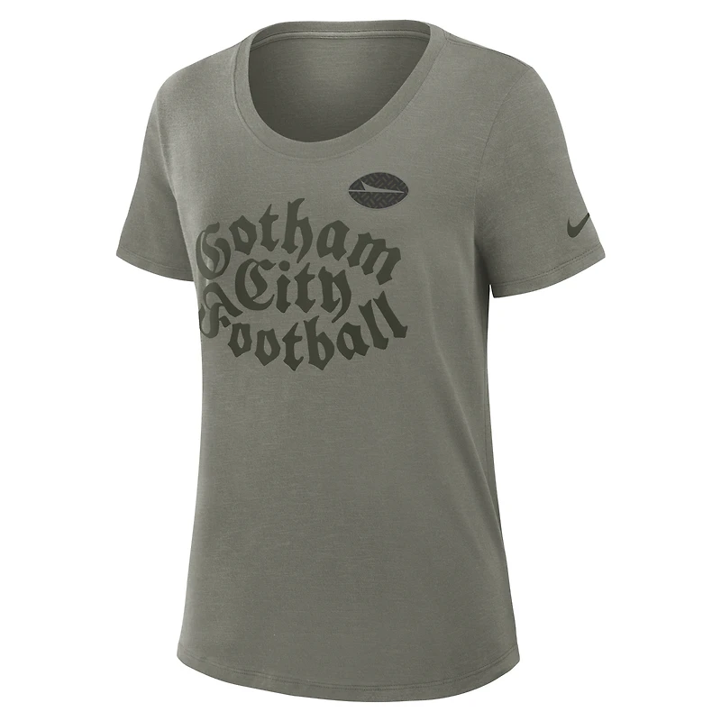 New York Jets Rivalries Collection Slub Women's Nike Dri-FIT NFL T-Shirt