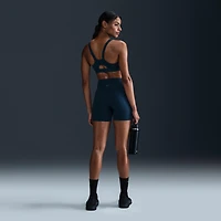 Nike Universa Women's High-Waisted 5" Biker Shorts with No Front Seam
