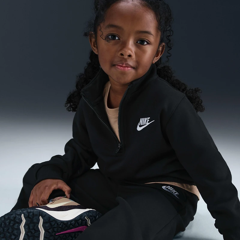 Nike Little Kids' 2-Piece Wide Leg Club Fleece Set