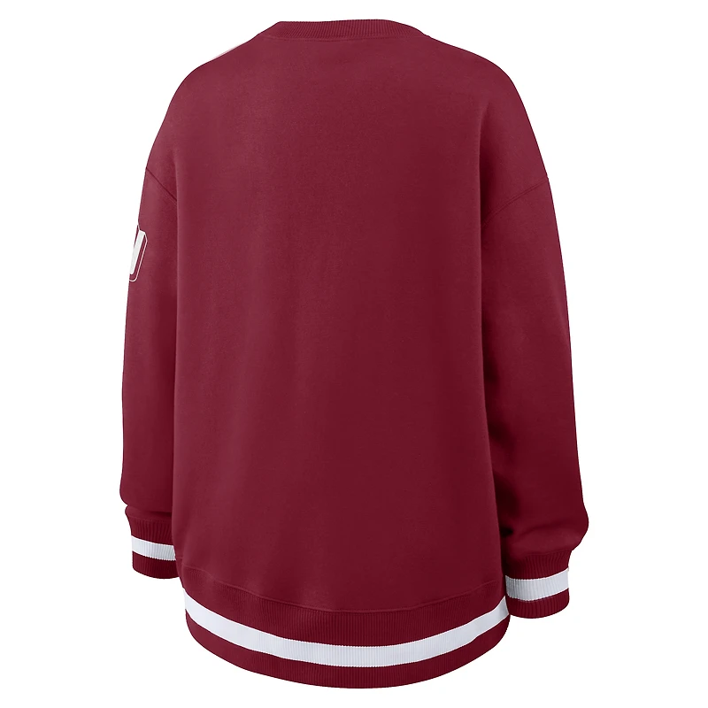 Oklahoma Legacy Phoenix Women's Nike College Oversized Pullover Crew