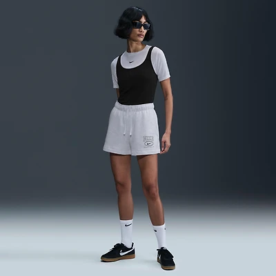 Nike Sportswear Club Fleece Women's Mid-Rise 4" Graphic Shorts